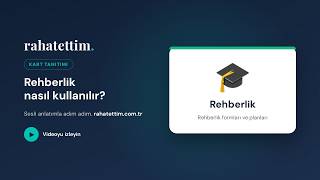 Rehberlik Kartı Kullanımı