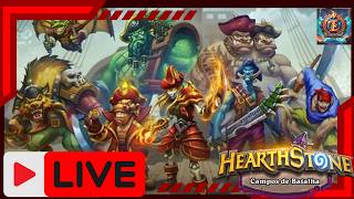 ESPÓLIOS E MAIS ESPÓLIOS!| HEARTHSTONE CAMPOS DE BATALHA LIVE!