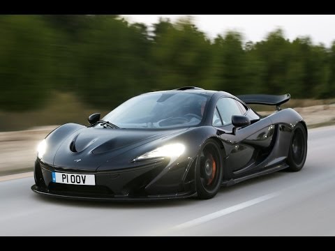 McLaren P1 flat out action video