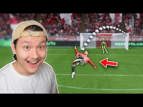 Jag gjorde SJUKA MÅL med varje Tröjnummer i FC24!