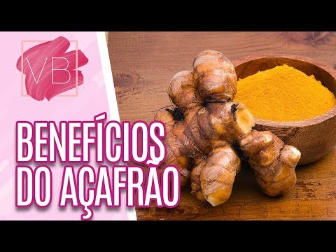 Beneficios do Açafrão da terra pra nossa saude