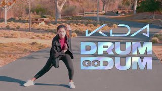K/DA - 'DRUM GO DUM' ft. Aluna, Wolftyla, Bekuh BOOM Dance Cover (4k) || Ellie