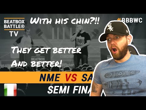 [Industry Ghostwriter] Reacts to: NME vs SARO- LOOPSTATION semi- final- 5th Beatbox Battle 😳