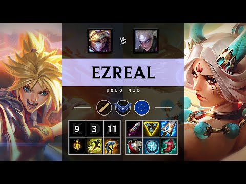 Ezreal Mid vs Diana - EUW Diamond Patch 25.06