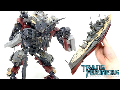 ToyWorld SKYBURST WW1 Battleship JETFIRE Transformers Review + Jetpower Optimus Prime COMBINED Mode!