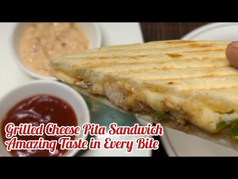 Grilled Cheese Pita Sandwich || Mouthwatering You Need To Try! 🧀🫓🥙