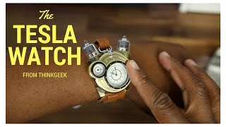 ThinkGeek Tesla Watch Unboxing and Review