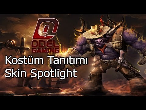 Uzun Boynuz Alistar(Longhorn Alistar) - Skin Görünümü(Skin Spotlight)