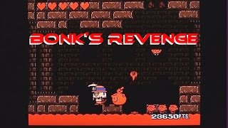 Bonk's Revenge on PC Engine / Turbo Grafx16 - gameplay & commentary
