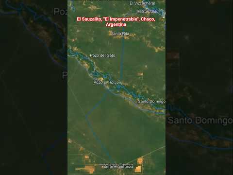 El Sauzalito "El Impenetrable", Chaco, Argentina #virtual #turismo #drone #travel #viajes