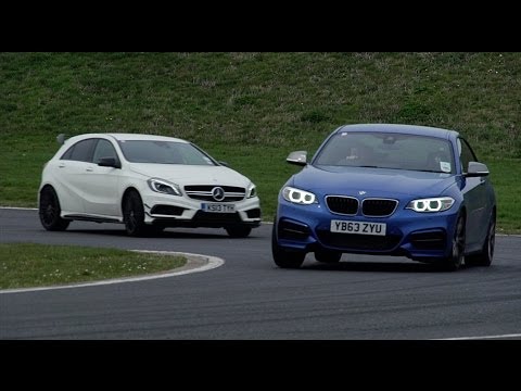 Mercedes A45 AMG vs. BMW M235i - which is the best driver's car?