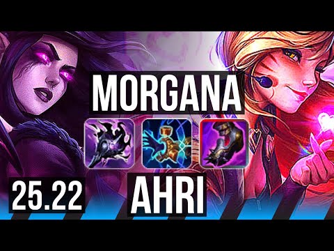 MORGANA vs AHRI (MID) | Dominating | NA Master | 25.22