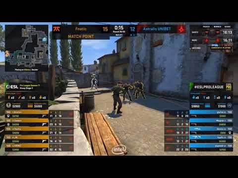 FNATIC VS ASTRALIS UNIBET - BROLLAN INSANE 4K -CSGO