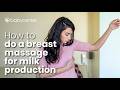 How To Do Breast Massage For Milk Production