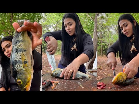 Dia de acampamento e pescaria em santa vitória MG 