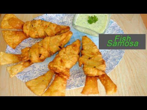 Fish Samosa Recipe || Spicey Samosa Fish Recipe By Shayan Cooking Foods
