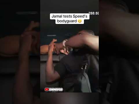 Speed’s Bodygaurd Got Mad at Jamal 😬