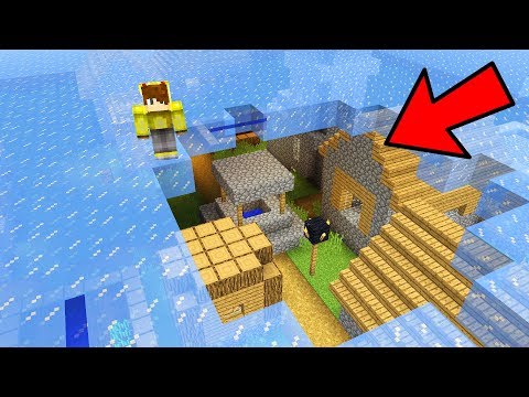 BUZLARIN ALTINDA GİZLİ DONMUŞ ŞEHİR BULDUM! 😱 - Minecraft