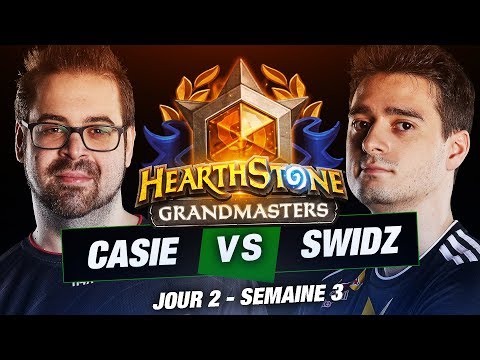 EUROPEAN GRANDMASTERS ► CASIE VS SWIDZ - JOUR 2 SEMAINE 3