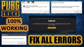 how to fix pubg lite pc error not authorized - Kênh video ... how to fix pubg lite pc error not authorized - Kênh video ... -