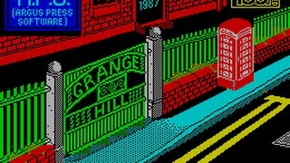REVIEW OF GRANGE HILL (SPECTRUM 48K, ARGUS PRESS, 1985)