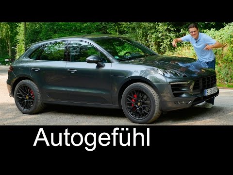 Porsche Macan GTS 3.0 V6 FULL REVIEW test driven Autobahn new neu SUV 2017