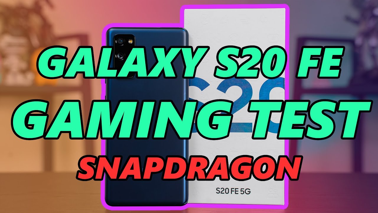 Gaming test - Samsung Galaxy S20 FE (Snapdragon)