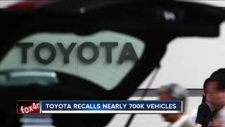Toyota recalls nearly 700K vehicles to fix faulty fuel pumps