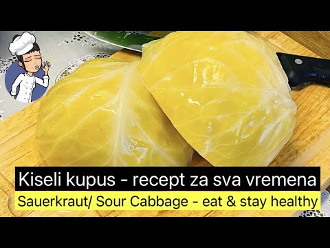 USPJEŠNO KISELJENJE KUPUSA - BEZ PRETAKANJA I VREĆE - SAUERKRAUT GANZ EINFACH GEMACHT- SOUR CABBAGE