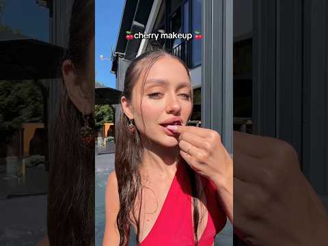 Wisienkowy makijaż🍒