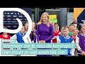 Koningin Máxima verrast klas uit Crooswijk met schoolreisje naar het songfestival
