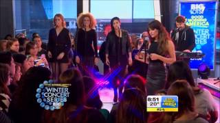 Battlefield - Lea Michele [LIVE GOOD MORNING AMERICA] HD