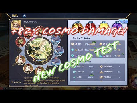 Saint Seiya: Awakening - New Cosmo Wind Elf test for Arayashiki Shaka!