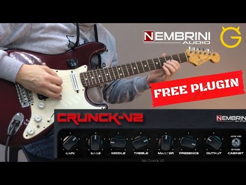 Nembrini Audio: Crunck V2 Guitar Amplifier | Plugin Demo