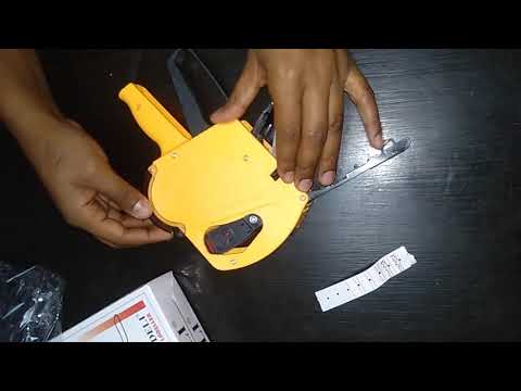 How to replace paper roll on a MX5500 EOS price labeller