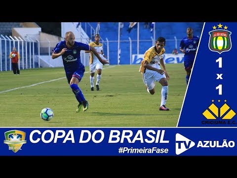 Copa do Brasil || São Caetano 1 x 1 Criciúma