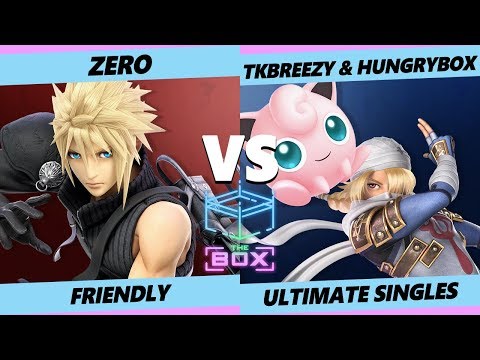 The Box Friendlies - Tempo  ZeRo (Cloud) Vs Hungrybox & TKbBreezy (Jigglypuff, Sheik) Smash Ultimate
