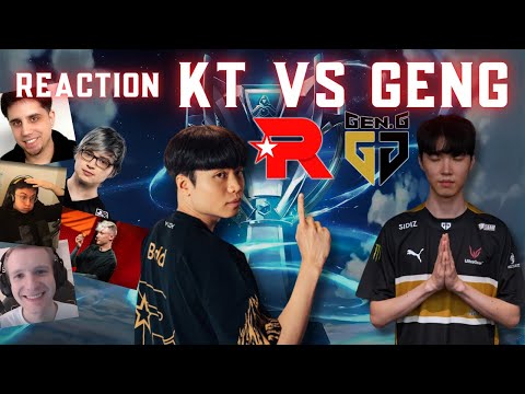 CHOVY ITS TIME TO WAKE UP | Streamers React To Worlds Semifinals KT vs GENG