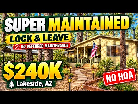 Video tour thumbnail of 261 N Powder Horn Ln, Lakeside, AZ