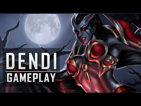 Dendi (Queen of Pain) Gameplay Dota 2 MMR