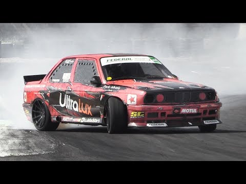 King of Europe 2017 Italian Round - Toyota AE86, BMW E30 V8, 2JZ 350Z, Subaru Impreza RWD & More!!