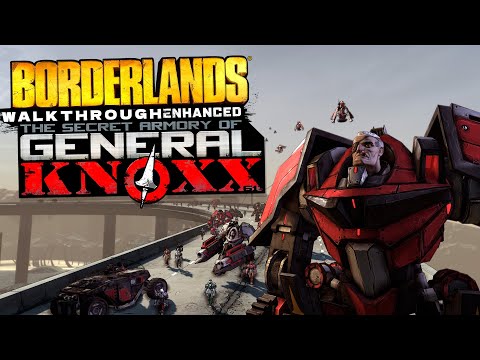 Borderlands Enhanced: Secret Armory of General Knoxx - Full Walkthrough (No Commentary)