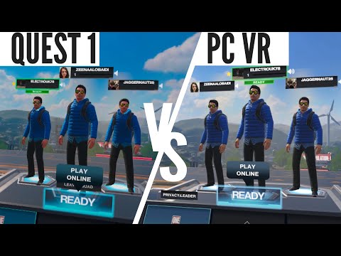 Population: ONE Quest vs PC VR Graphics Comparison