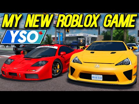 I Made A New Roblox Car Game! (Young Street, Ontario)