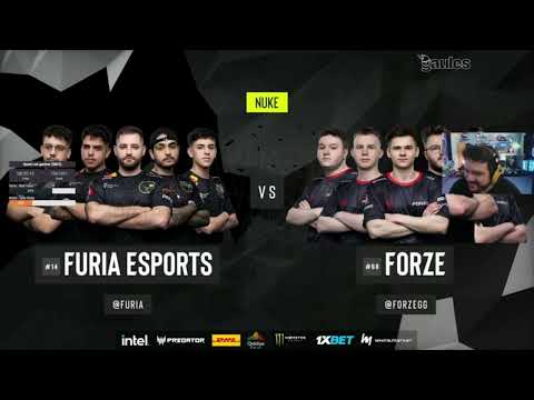 Furia vs Forze Melhores Momentos ESL Pro League Season 19 NUKE