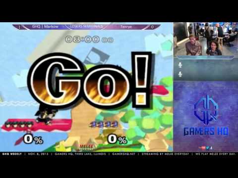 GHQ Weekly [11/15/15] - LS: Tenrye (Marth) vs. GHQ | Markow (Falco)