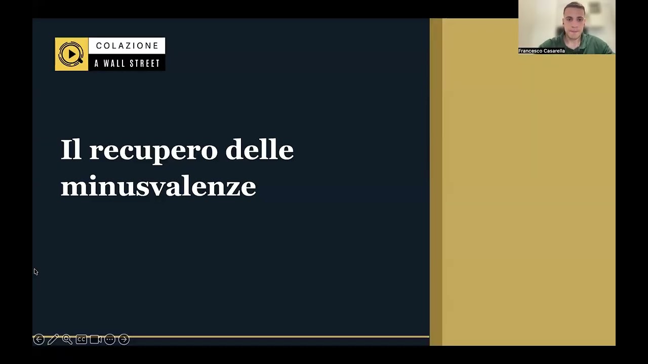Webinar 25/6/26: come gestire le minusvalenze in portafoglio