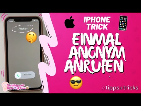 Tip: Make a one-time anonymous call