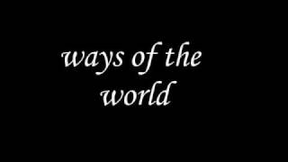 ways of the world