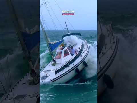 OMG!!! SUCH A CLOSE CALL!! KUDOS TO THE CAPTAIN!! | CAPBRETON, FRANCE | BOAT ZONE